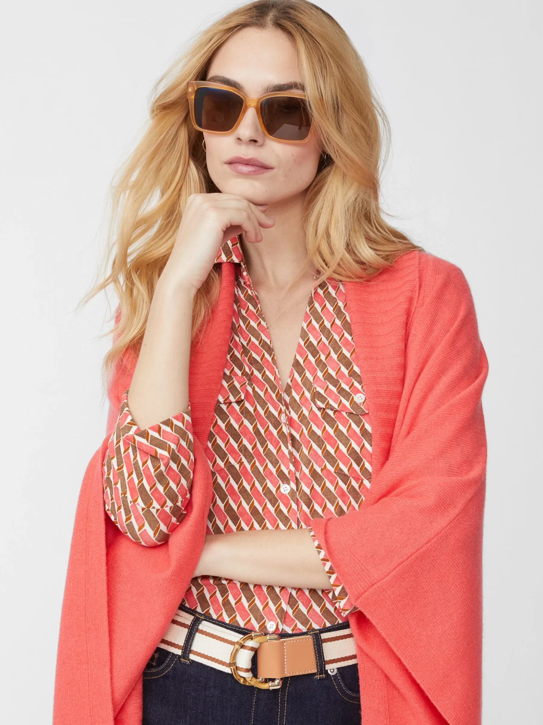 Geraldine Cashmere Wrap-J.McLaughlin Clearance