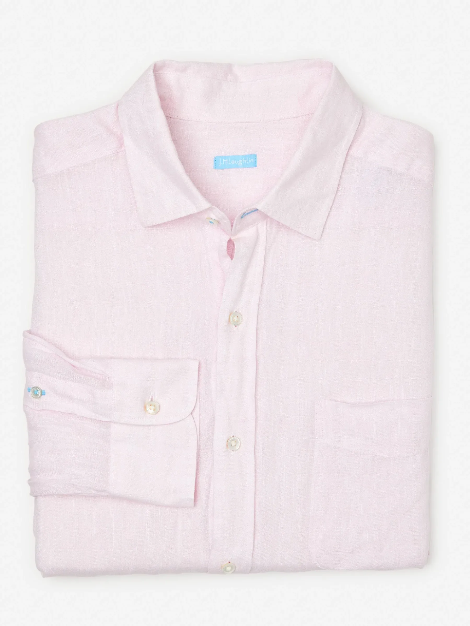 Gramercy Classic Fit Linen Shirt-J.McLaughlin Hot