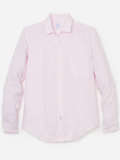 Gramercy Classic Fit Linen Shirt In Fineline-J.McLaughlin Hot