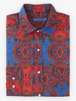 Gramercy Classic Fit Linen Shirt In Barros Beach-J.McLaughlin Online