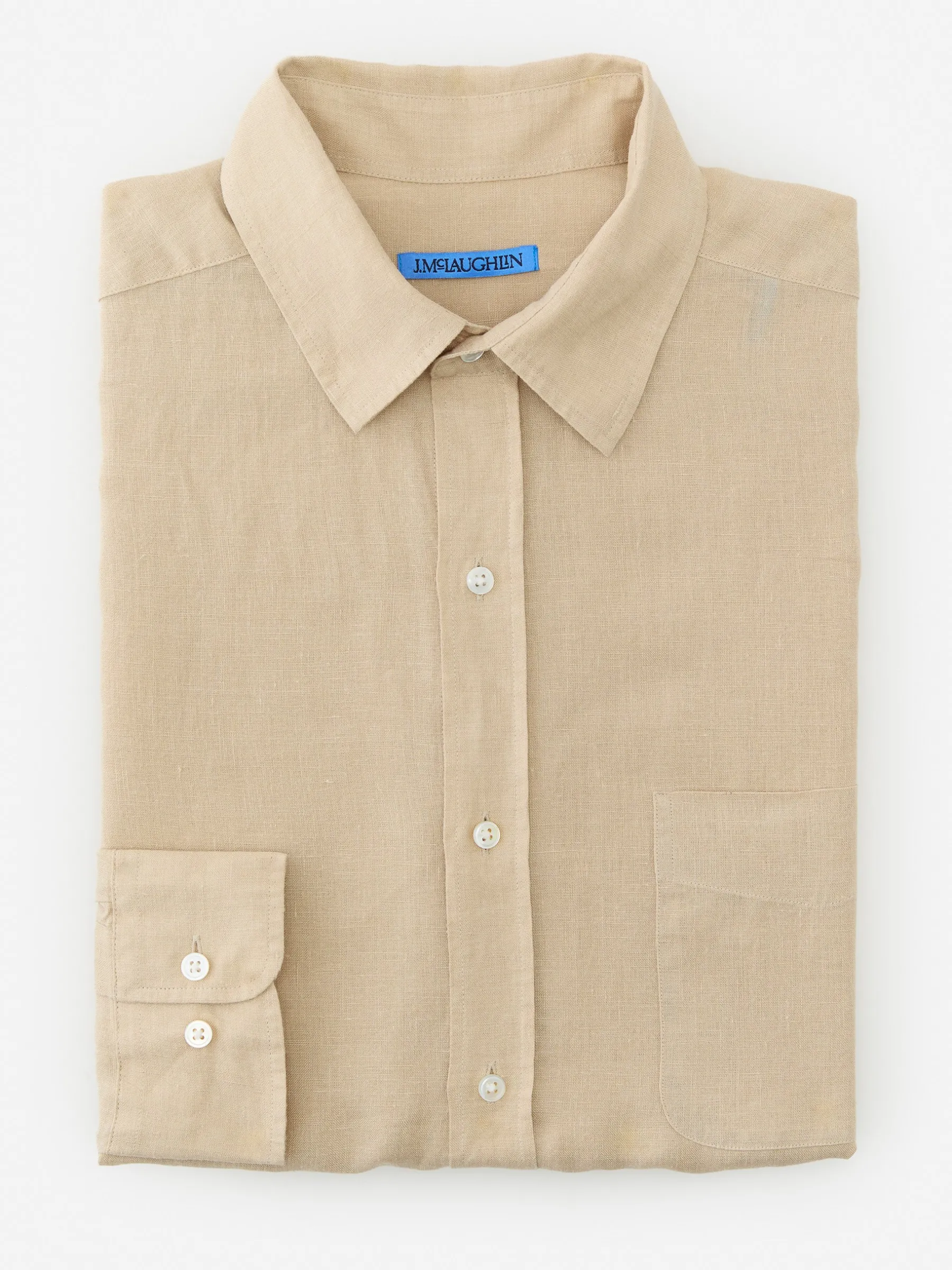 Gramercy Classic Fit Linen Shirt-J.McLaughlin Best