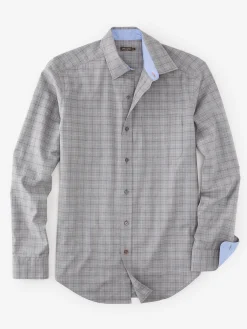 Gramercy Modern Fit Shirt In Plaid-J.McLaughlin Clearance