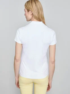 Greens Cap Sleeve Polo-J.McLaughlin Online