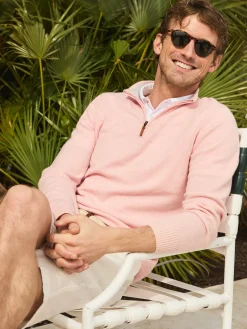 Henry Cashmere 1/4 Zip-J.McLaughlin Discount