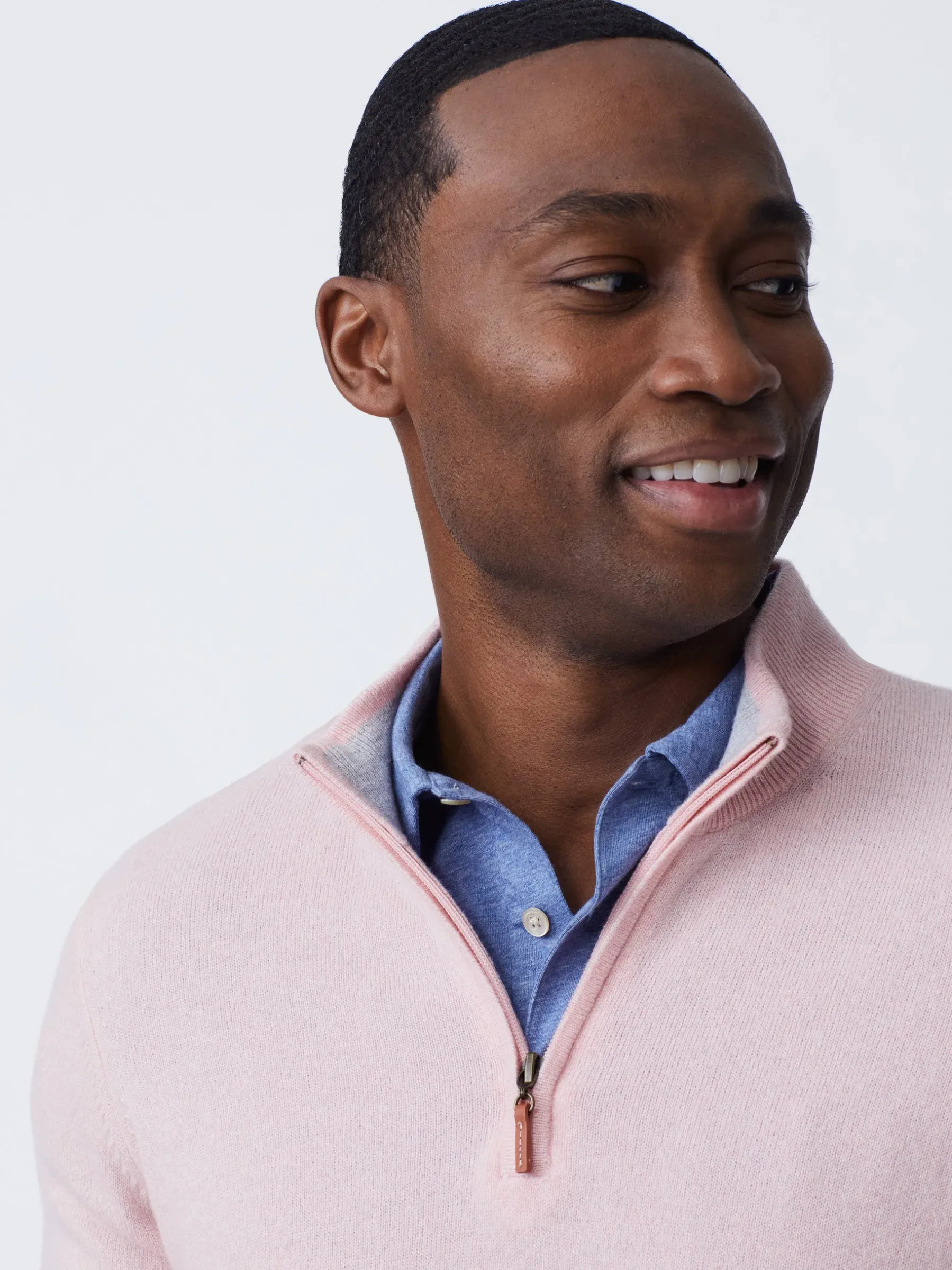 Henry Cashmere 1/4 Zip-J.McLaughlin Discount