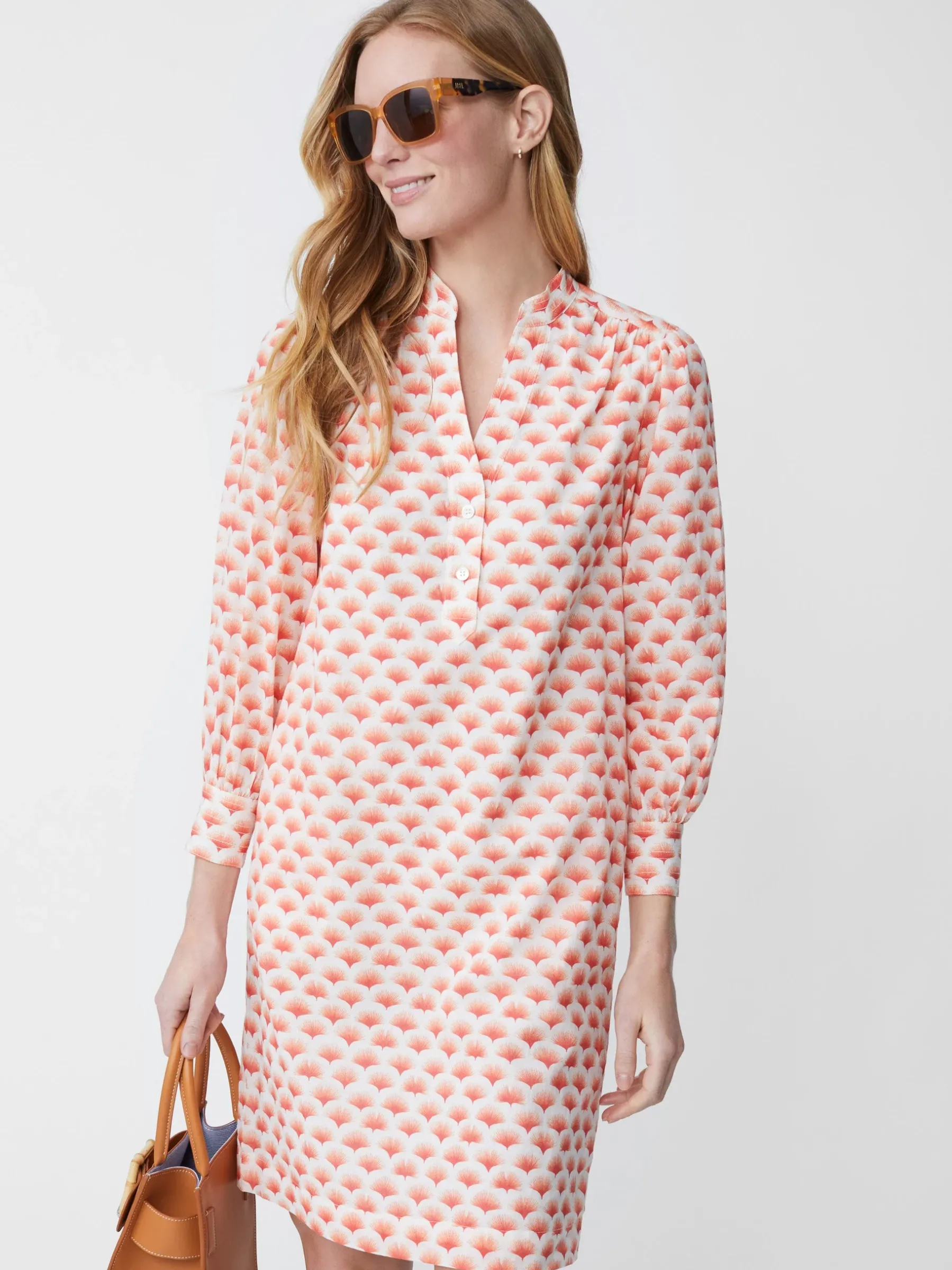 Hollins Dress In Gingko Mosaic-J.McLaughlin Online