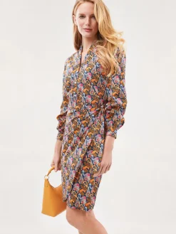 Isolde Dress In Rare Bird-J.McLaughlin Clearance