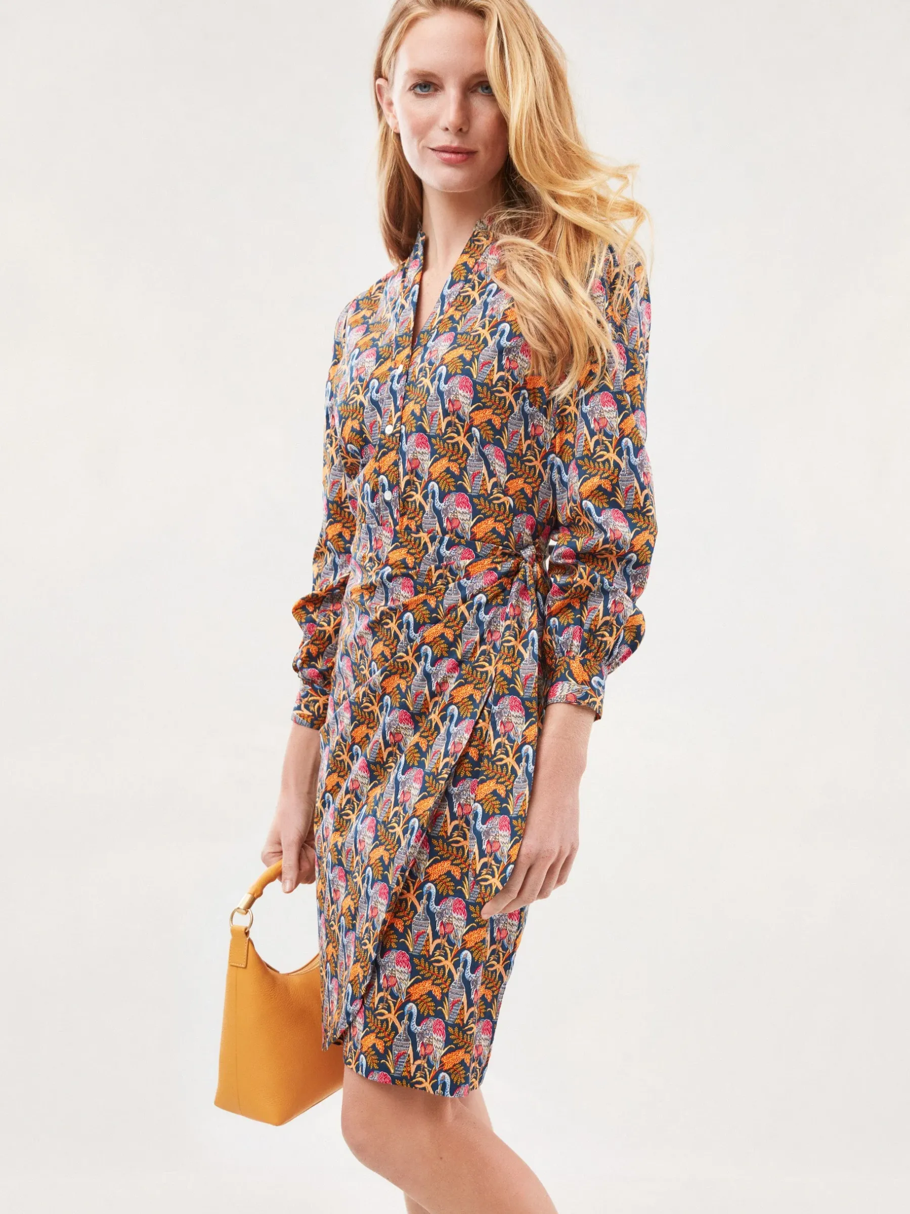 Isolde Dress In Rare Bird-J.McLaughlin Clearance