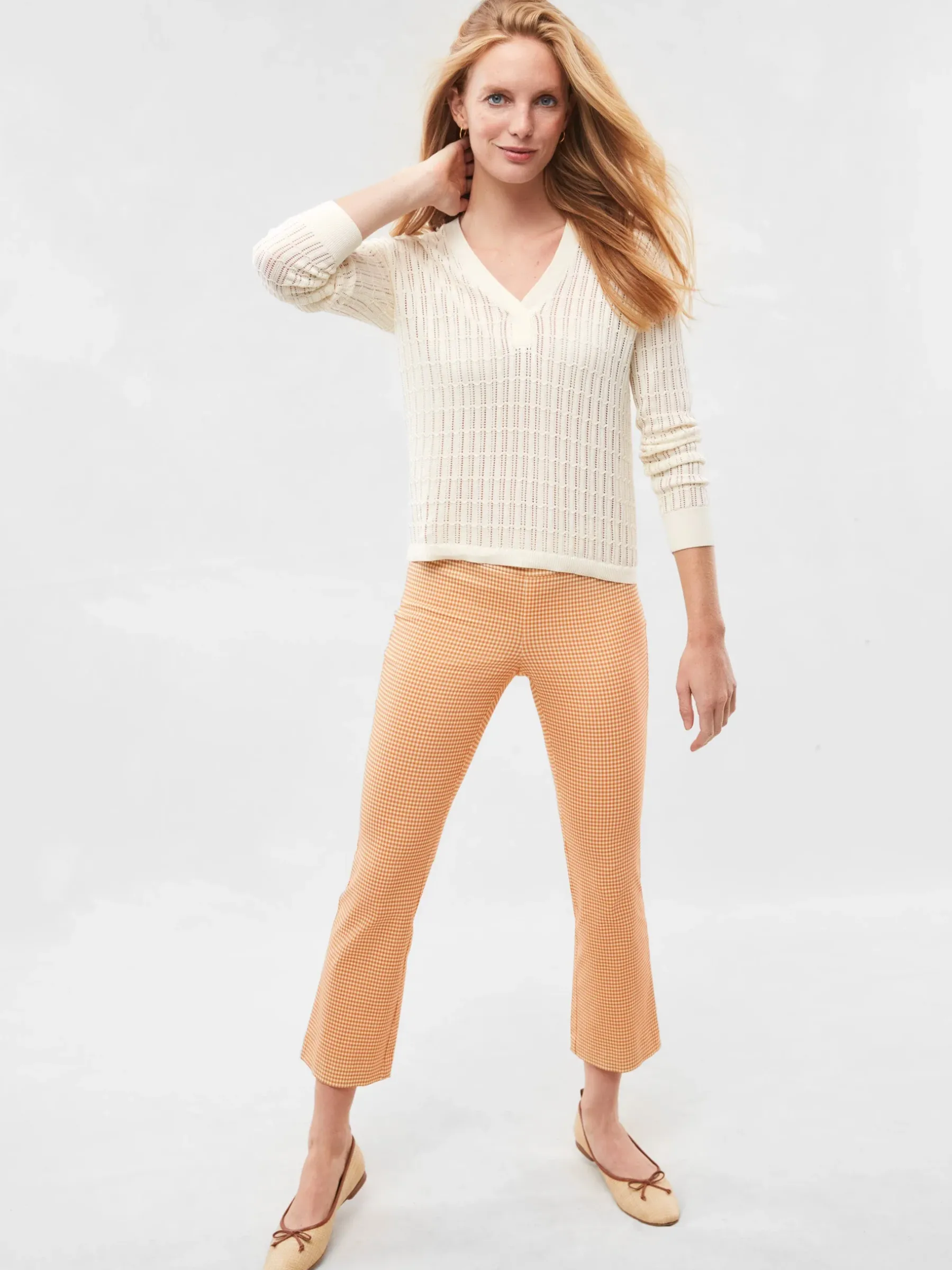 Ivy Pants In Cabana Gingham-J.McLaughlin Fashion