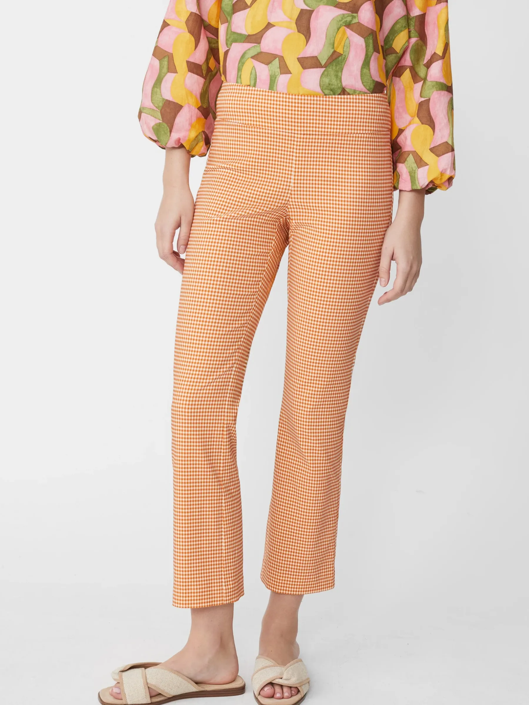 Ivy Pants In Cabana Gingham-J.McLaughlin Fashion