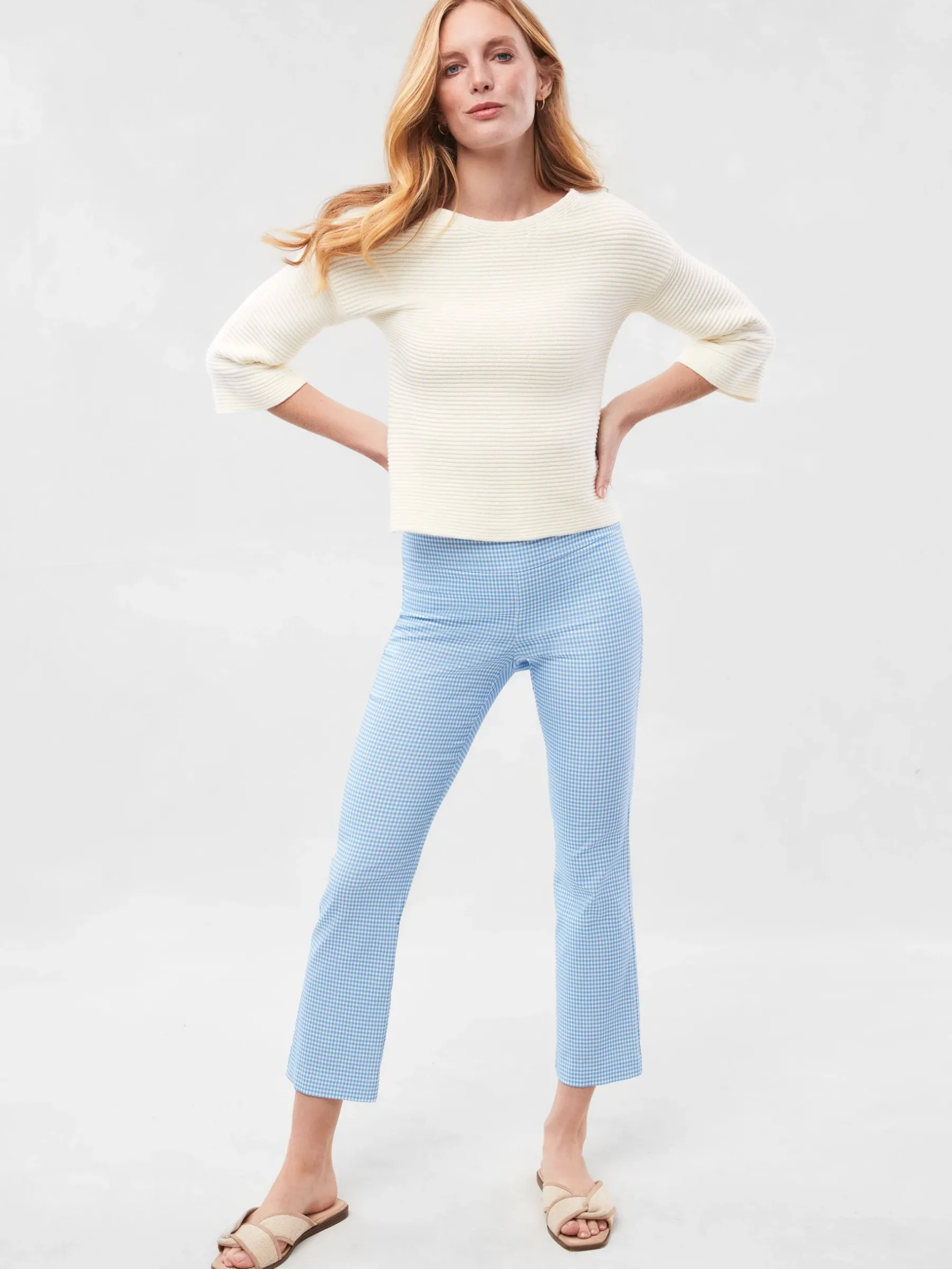 Ivy Pants In Cabana Gingham-J.McLaughlin Discount