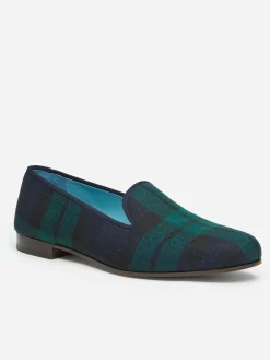 J.McL X Stubbs Wootton Slippers In Plaid-J.McLaughlin Outlet