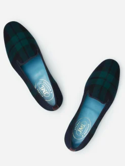J.McL X Stubbs Wootton Slippers In Plaid-J.McLaughlin Outlet