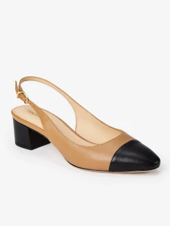 Jocelyn Leather Slingback Heels-J.McLaughlin Sale