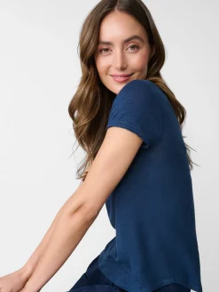Kacey Linen Tee-J.McLaughlin Clearance