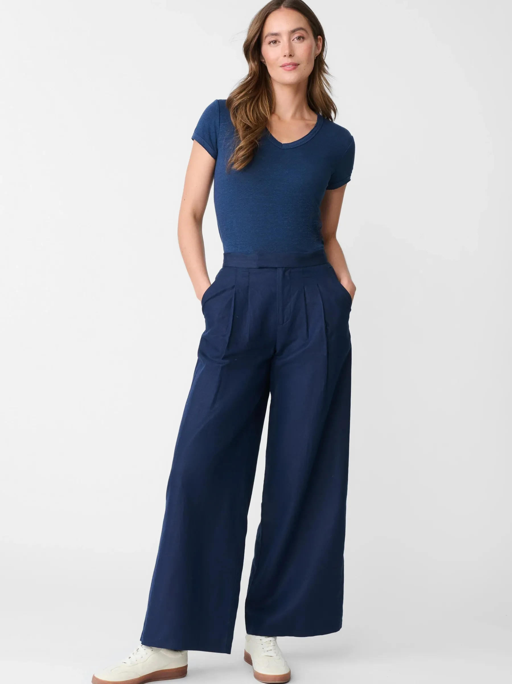 Kacey Linen Tee-J.McLaughlin Clearance