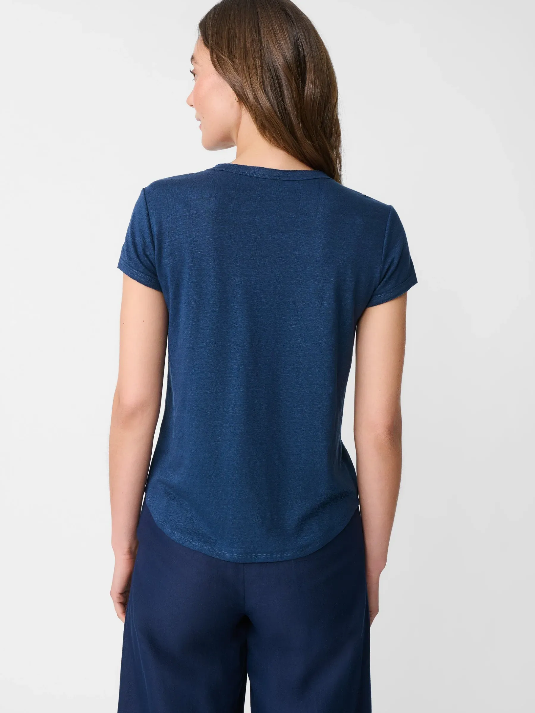 Kacey Linen Tee-J.McLaughlin Clearance