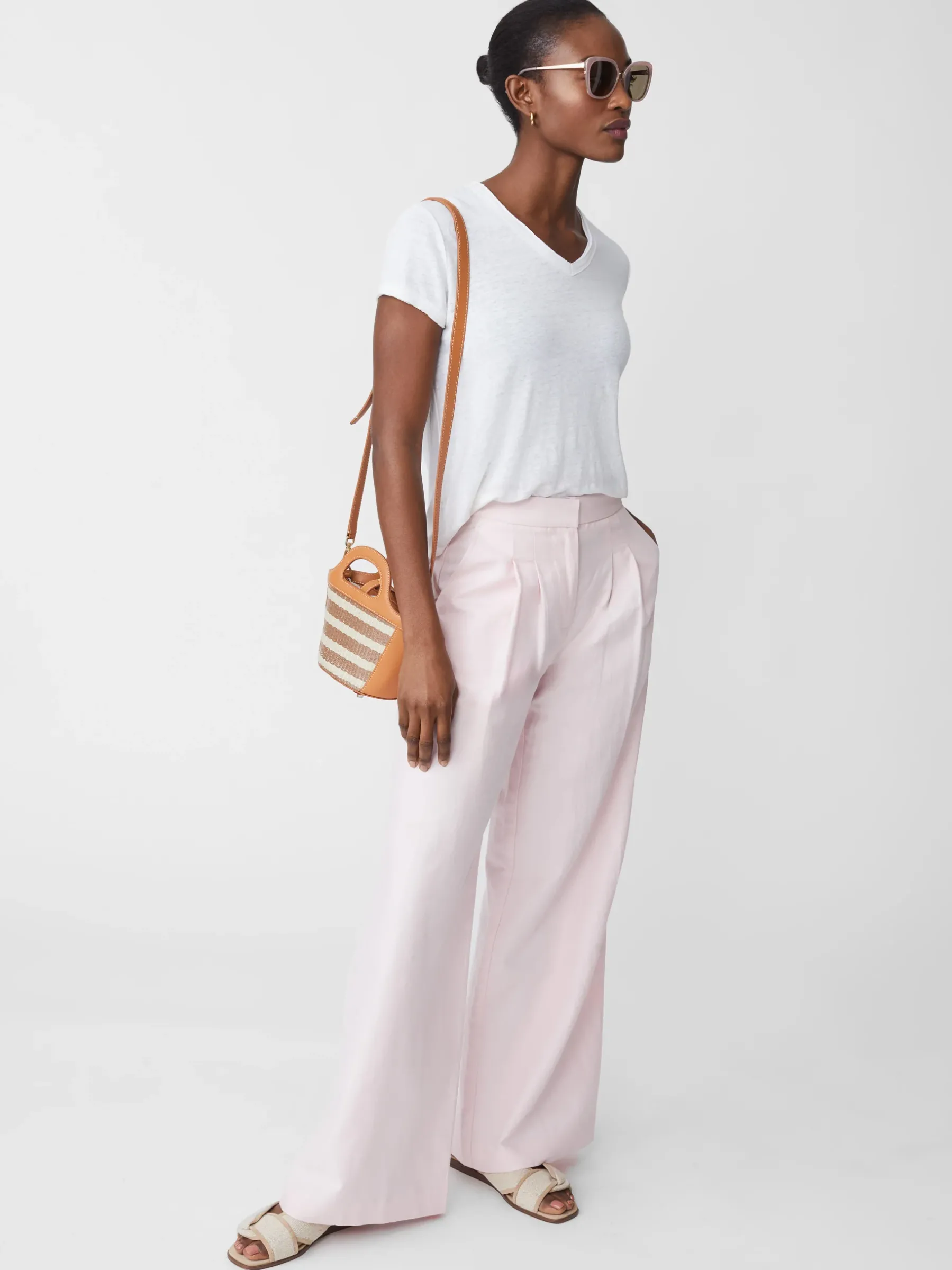 Kacey Linen Tee-J.McLaughlin Discount