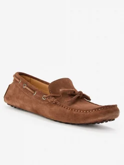 Linus Suede Driving Moccasins-J.McLaughlin Sale