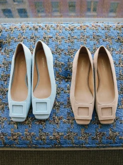 Lisbeth Suede Block Heels-J.McLaughlin New
