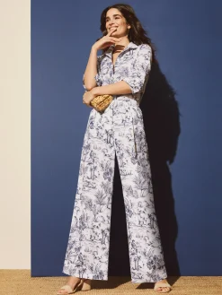 Lois Shirt In Heron Toile-J.McLaughlin Online