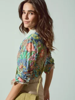 Lois Shirt In Paradise Breeze-J.McLaughlin Clearance