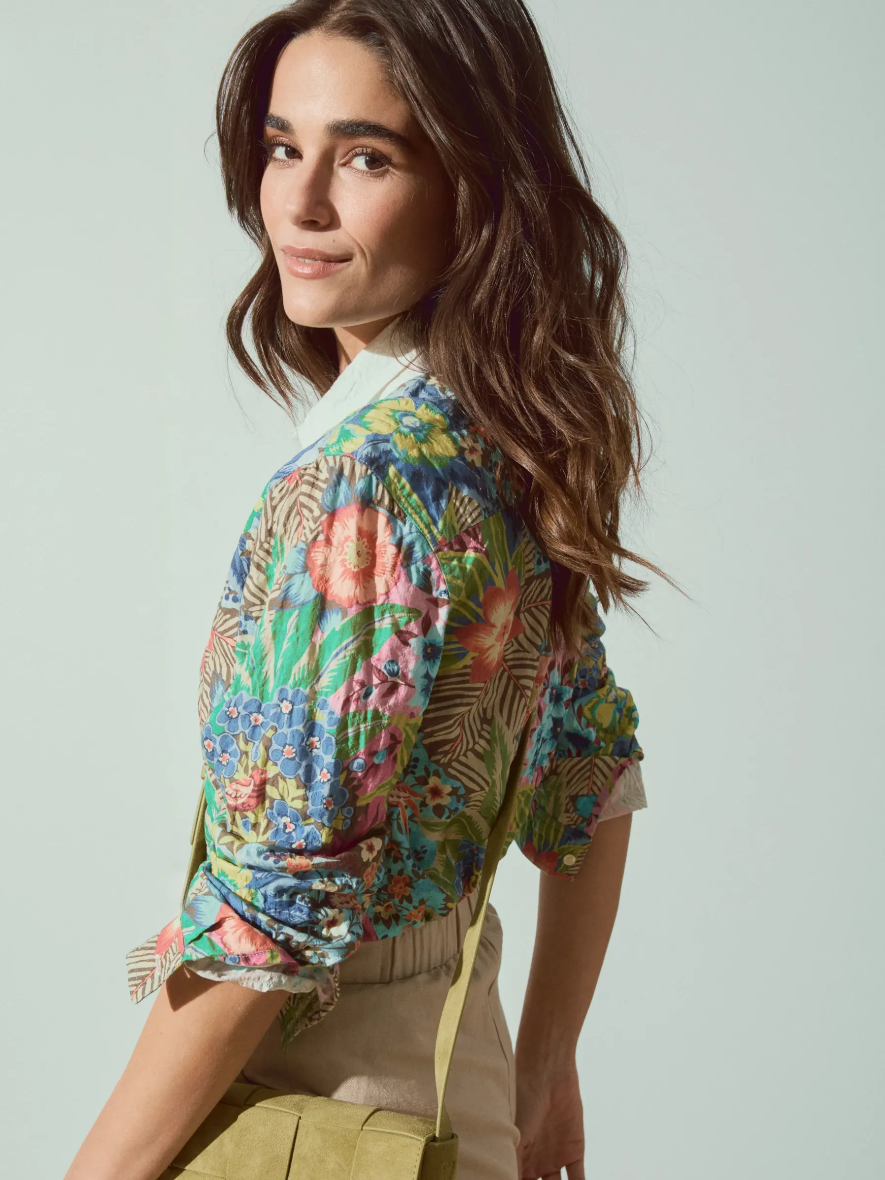 Lois Shirt In Paradise Breeze-J.McLaughlin Clearance