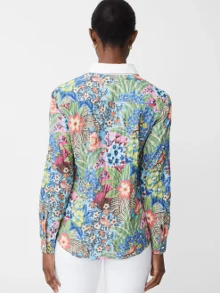 Lois Shirt In Paradise Breeze-J.McLaughlin Clearance