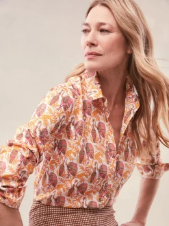 Lois Shirt In Rare Bird-J.McLaughlin Hot