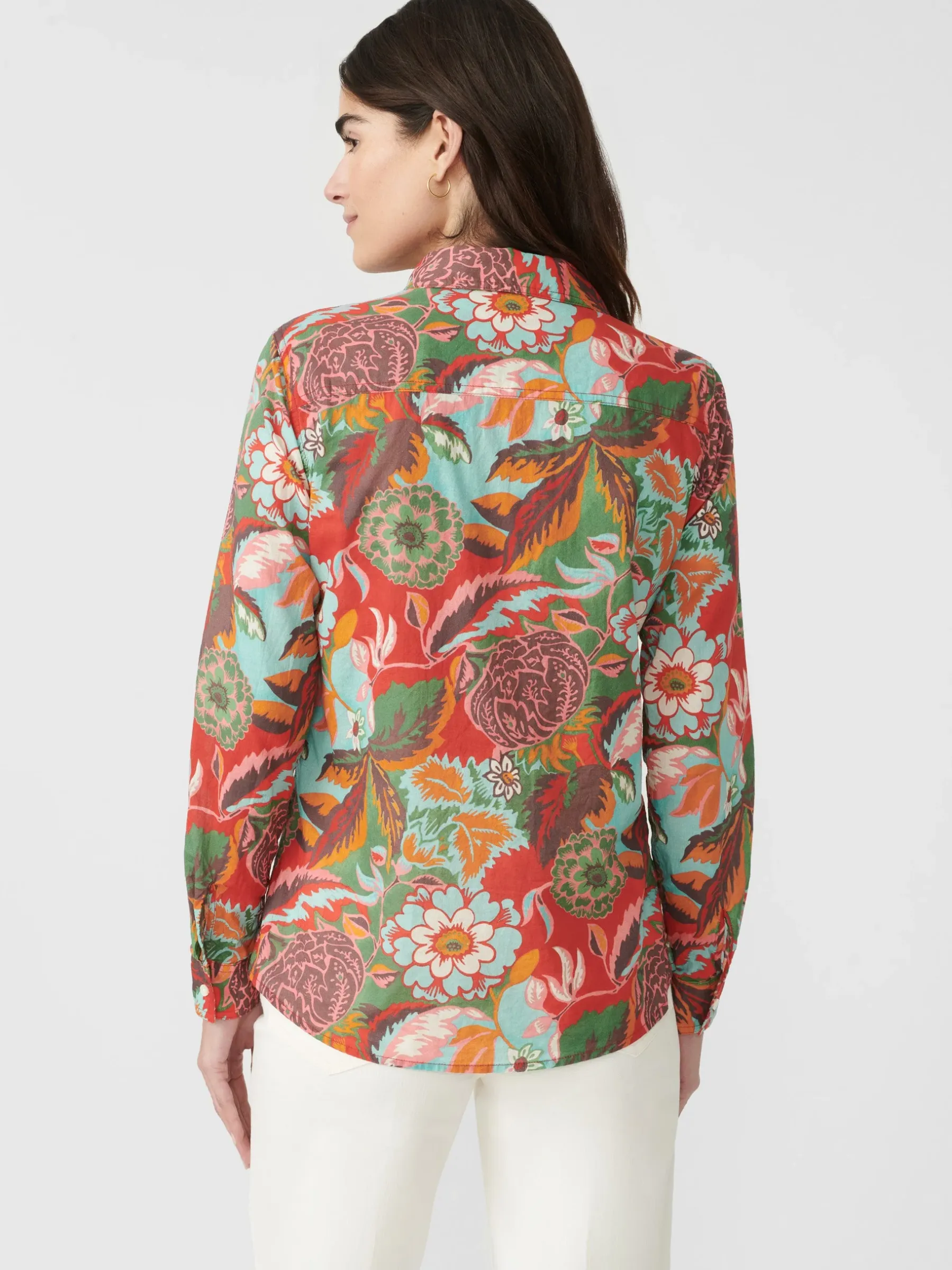 Lois Shirt In Terra Blossom Geo-J.McLaughlin Online