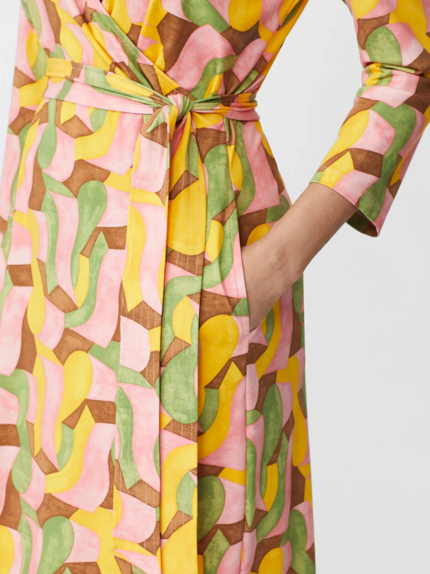 Lorelei Dress In Abstract Chaise-J.McLaughlin Hot