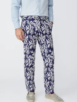Lukas Pants In Jardin Leaf-J.McLaughlin Fashion