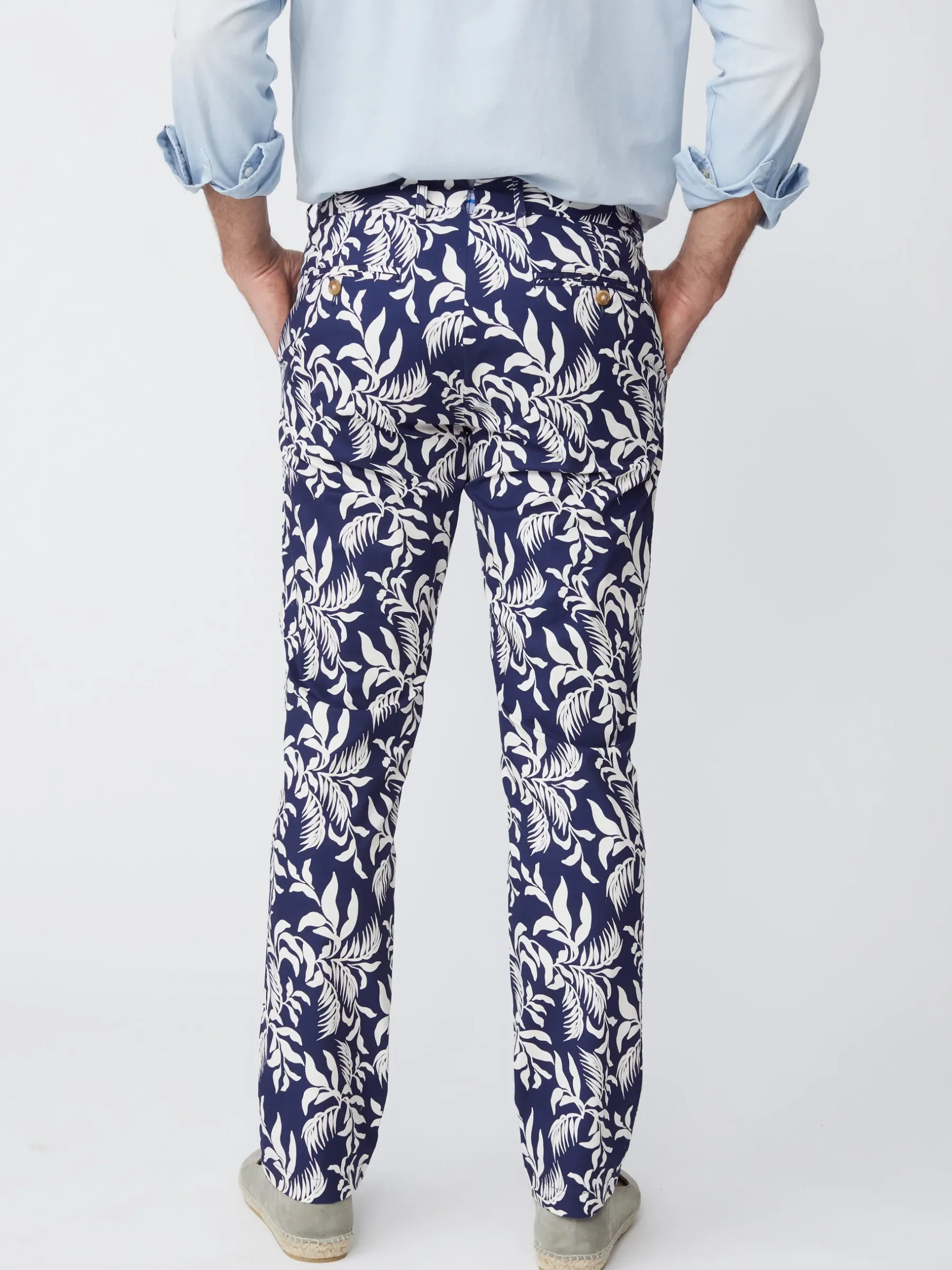 Lukas Pants In Jardin Leaf-J.McLaughlin Fashion