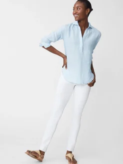 Lula Linen Shirt In Stripe-J.McLaughlin Discount