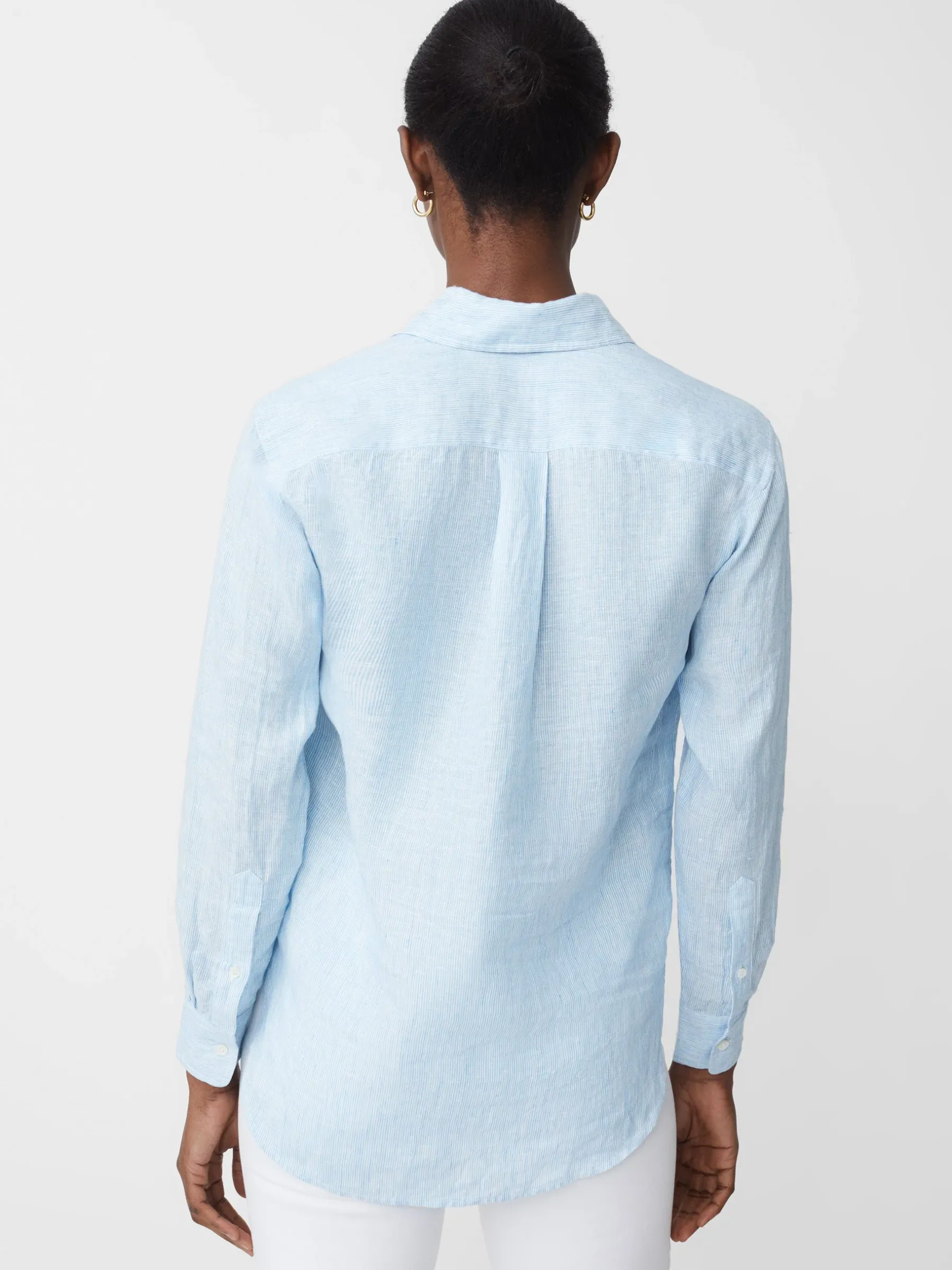 Lula Linen Shirt In Stripe-J.McLaughlin Discount