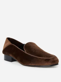 Luna Velvet Loafers-J.McLaughlin Clearance