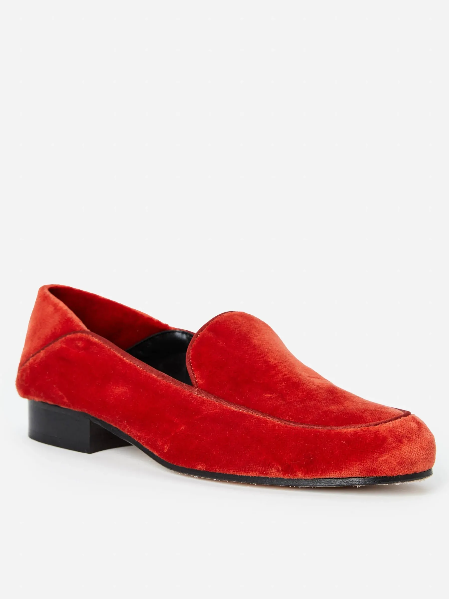Luna Velvet Loafers-J.McLaughlin Clearance