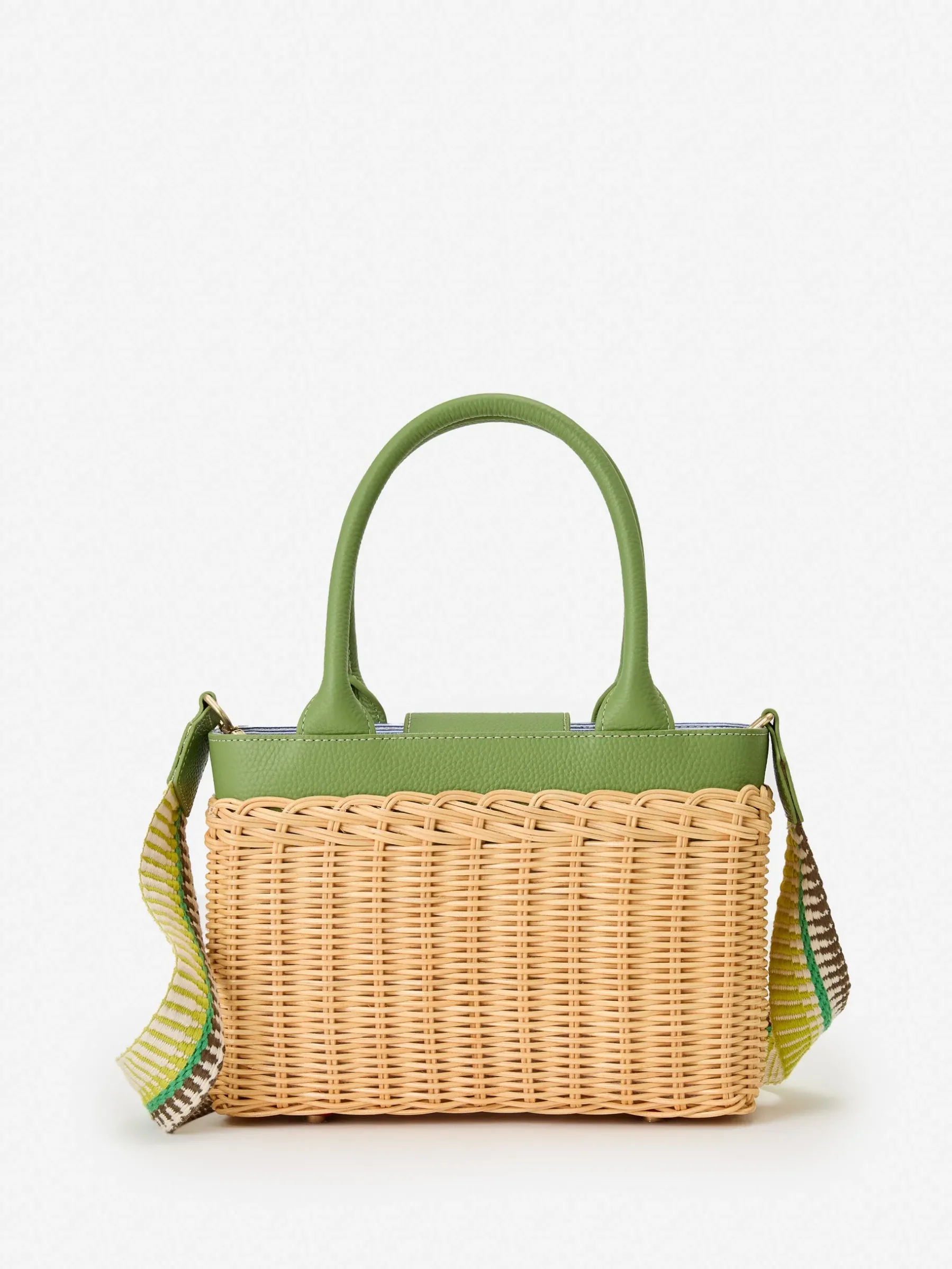 Maidstone Wicker Top Handle-J.McLaughlin Best
