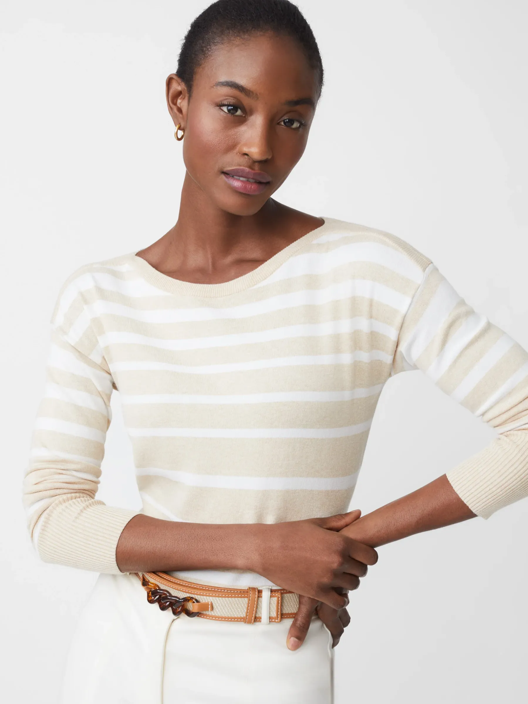 Marin Sweater In Stripe-J.McLaughlin Hot