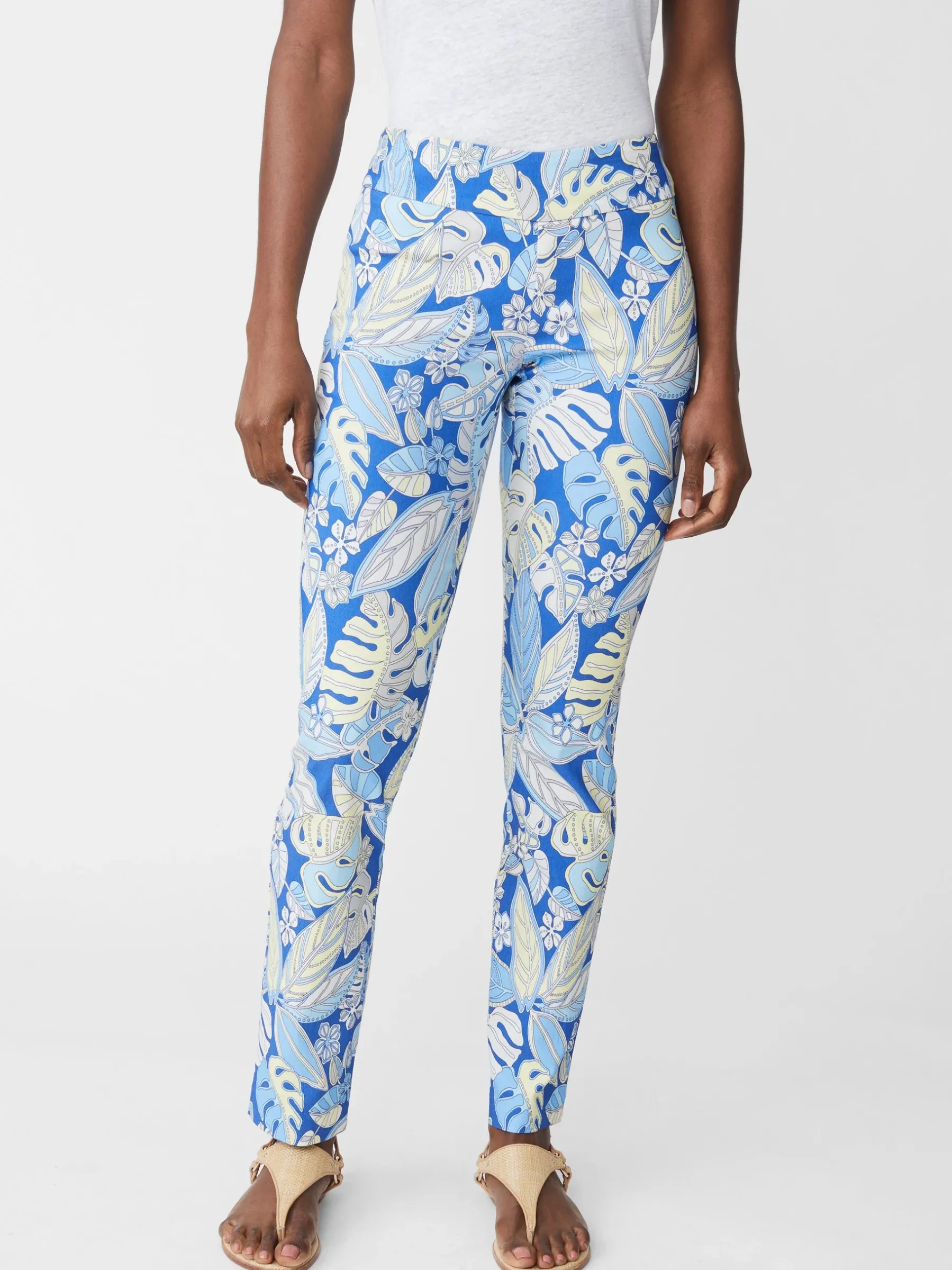 Masie Pants In Beach Bouquet-J.McLaughlin Hot