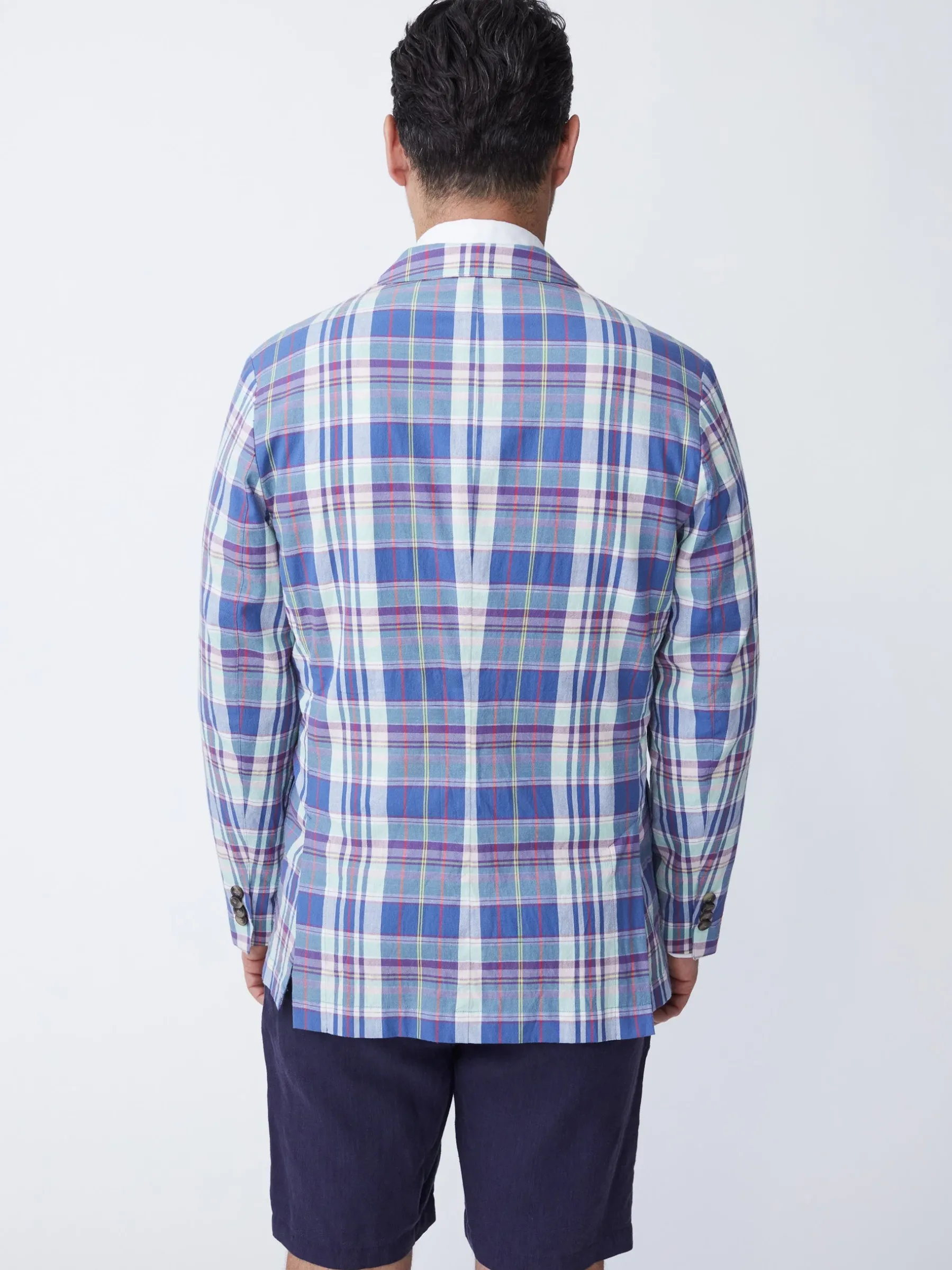 McCown Blazer In Plaid-J.McLaughlin Clearance