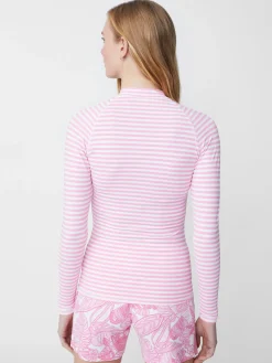 Mckenzie Rash Guard In Mini Bangle Stripe-J.McLaughlin Hot