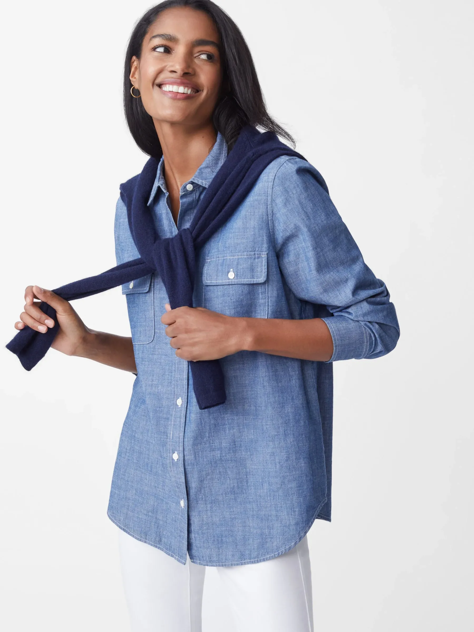 Miris Chambray Shirt-J.McLaughlin Best