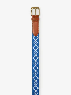 Needlepoint Belt In Geo Diamond-J.McLaughlin Best