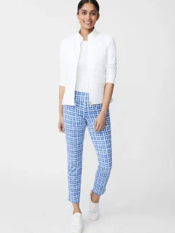 Newport Capri Pants In Painterly Check-J.McLaughlin Sale