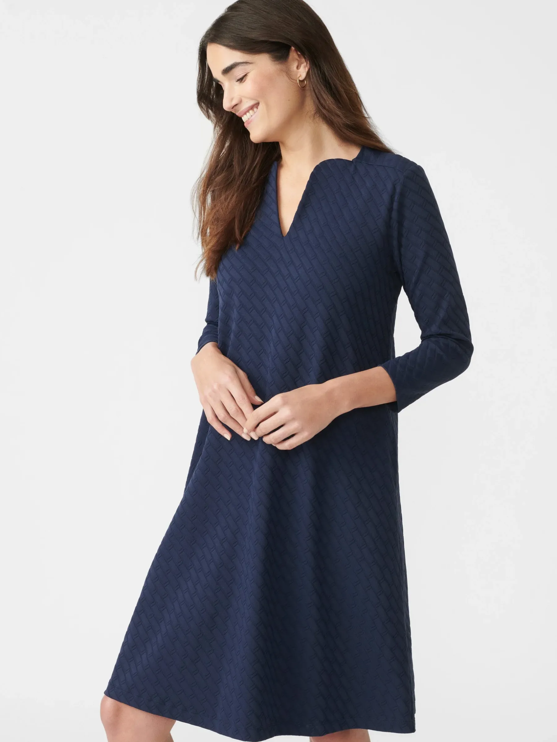 Octavia Dress In Fernwood Geo Jacquard-J.McLaughlin Outlet