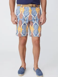Oliver 9” Italian Twill Short In Mini Carriage House-J.McLaughlin Discount