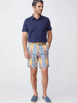 Oliver 9” Italian Twill Short In Mini Carriage House-J.McLaughlin Discount