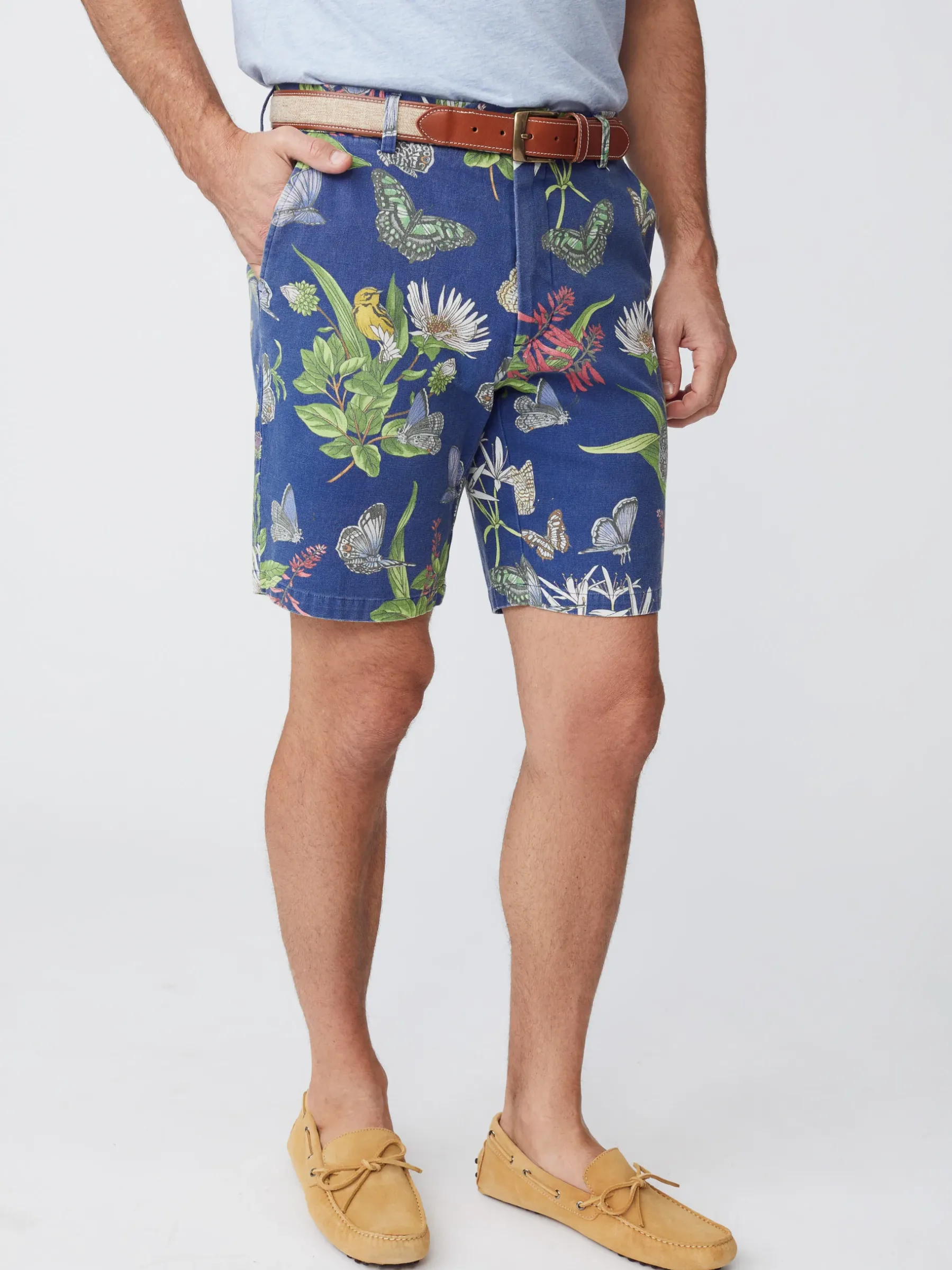 Oliver 9" Shorts In Jardin Mariposa-J.McLaughlin Outlet