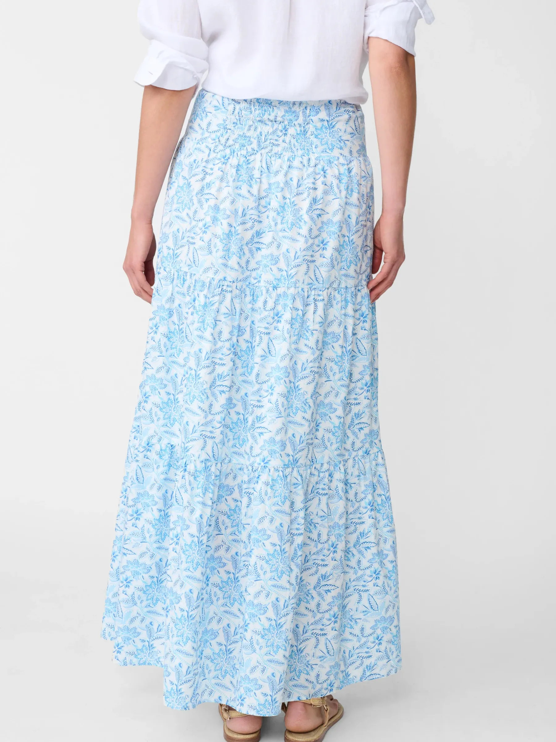 Ophelia Maxi Skirt In Mini Bloomsbury-J.McLaughlin Discount
